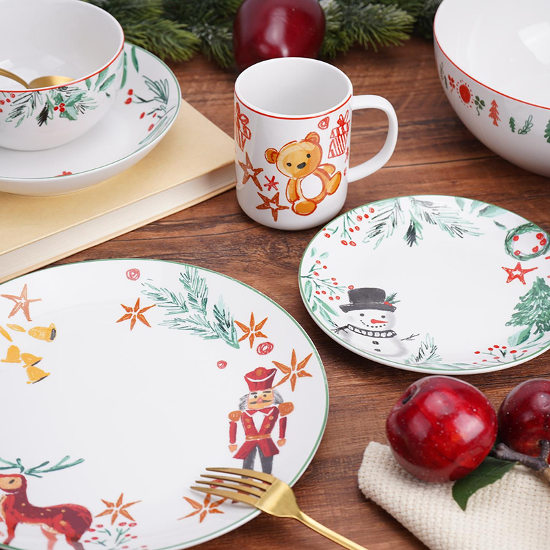 Choosing ceramic tableware can be done through